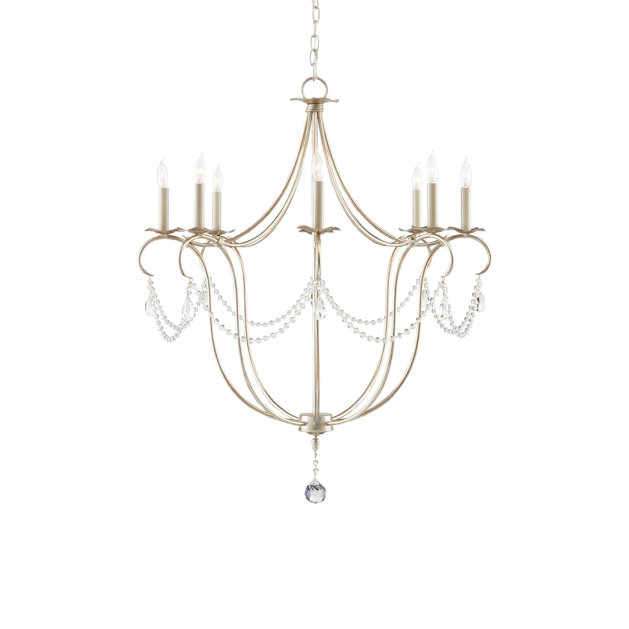 Crystal Lights 31 Inch Chandelier,